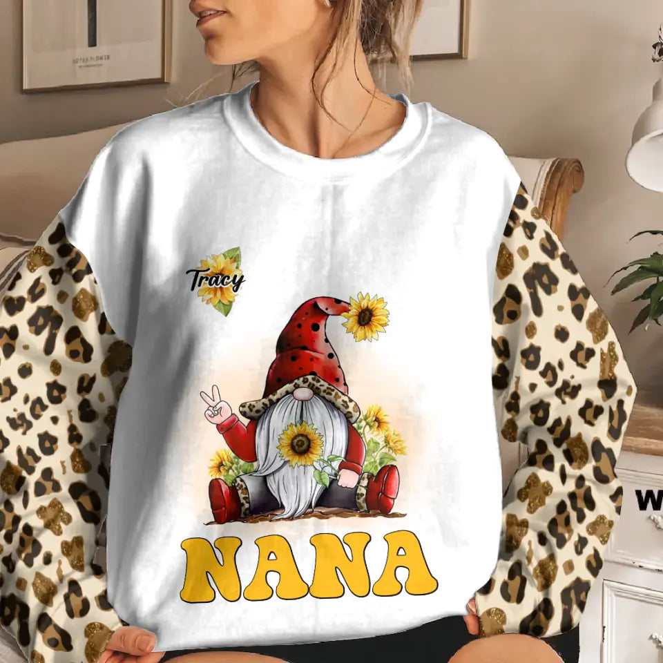 Custom Personalized Nana Sweater - Christmas Gift Idea For Grandma/ Mom - Up to 10 Kids