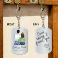 Personalized Couple Aluminum Keychain - Gift Idea For Couple/Him/Her/Valentine's Day - Good Thing I Found You