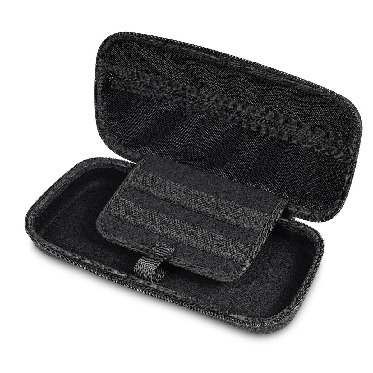 TIGOJH Nintendo Switch 2 Carrying Case Black 10 Game Slots & Accessory Pocket