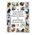 50 Loom Knitted Stuffed Animal Pattern Collection - Paperback