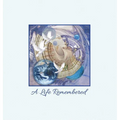 "A Life Remembered" Funeral Guest Book, Memorial Guest Book, Condolence Book, Remembrance Book for Funerals or Wake, Memorial Service Guest Book: A Ce - Hardcover