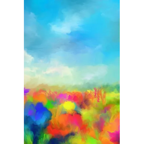 Watercolor Garden: Discreet Internet Password Log Book. Large Print - Paperback
