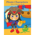 Pirate Characters: Kids Coloring Book - Paperback