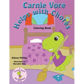 Carnie Vore Helps with Chores Coloring Book - Paperback