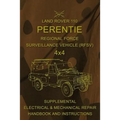 Land Rover 110 Perentie Regional Force Surveillance Vehicle (RFSV) 4x4: Supplemental Electrical & Mechanical Repair Handbook and Instructions - Paperback