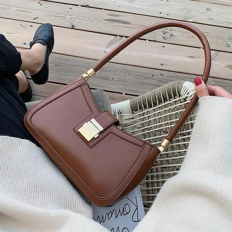 New Trendy PU Leather Crossbody Shoulder Handbags For Women And Girls Small Travel Hand Bags For Ladies