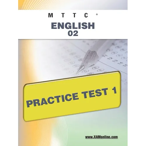 Mttc English 02 Practice Test 1 - Paperback